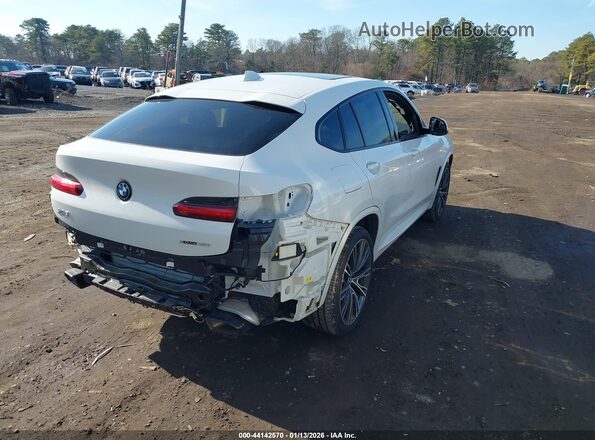 5UX33DT09P9P80799 2023 BMW X4 White Задня права чверть