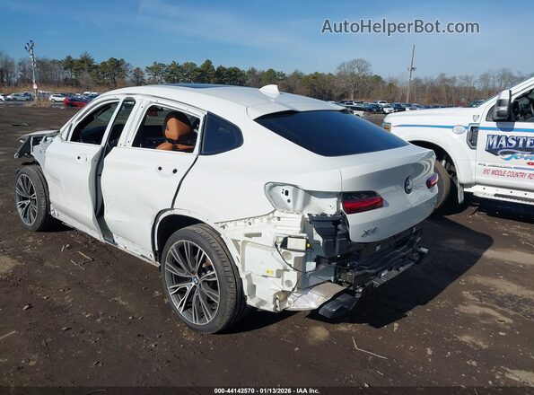 5UX33DT09P9P80799 2023 BMW X4 White Задня ліва чверть