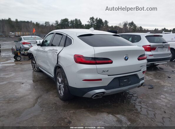 5UX33DT0XN9M44284 2022 BMW X4 Белый Задняя левая четверть