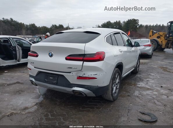5UX33DT0XN9M44284 2022 BMW X4 Белый Задняя правая четверть