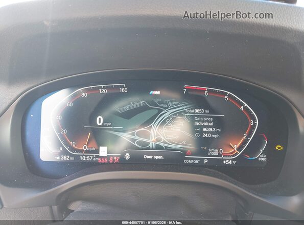 5UX33DT0XS9Z61810 2025 BMW X4 Gray უკანა სავარძლების ხედი