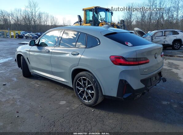 5UX33DT0XS9Z61810 2025 BMW X4 Gray უკანა მარცხენა