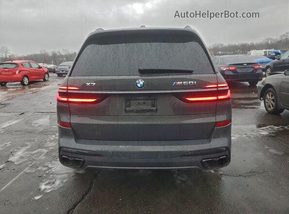 5UX33EM05R9T62618 2024 BMW X7 Gray უკანა ხედი