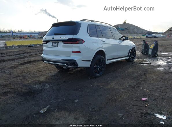 5UX33EM07R9U16162 2024 BMW X7 White Задня права чверть