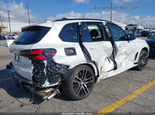 5UX33EU02S9Y01313 2025 BMW X5 White Задня права чверть