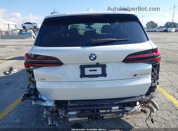 5UX33EU02S9Y01313 2025 BMW X5 White 