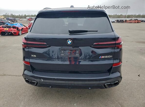 5UX33EU0XS9Z20789 2025 BMW X5 Blue Հետևի տեսք