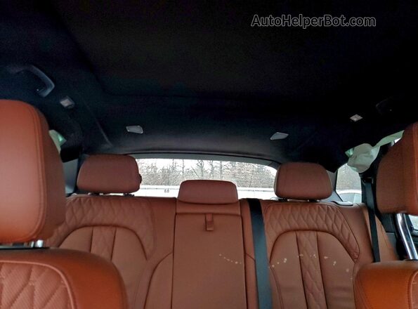 5UX33EU0XS9Z20789 2025 BMW X5 Blue Հետևի նստատեղերի տեսք