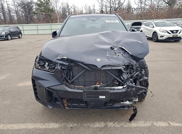 5UX33EU0XS9Z20789 2025 BMW X5 Blue Դիմացի տեսք