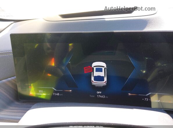 5UX33EX01R9U30683 2024 BMW X6 White Вид задніх сидінь