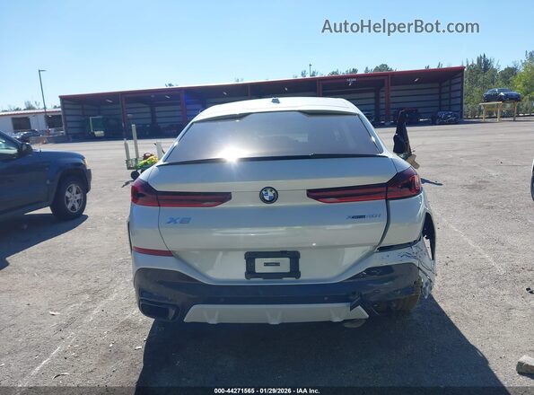 5UX33EX01R9U30683 2024 BMW X6 White 