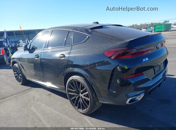 5UX33EX01S9X93832 2025 BMW X6 Black Задня ліва чверть