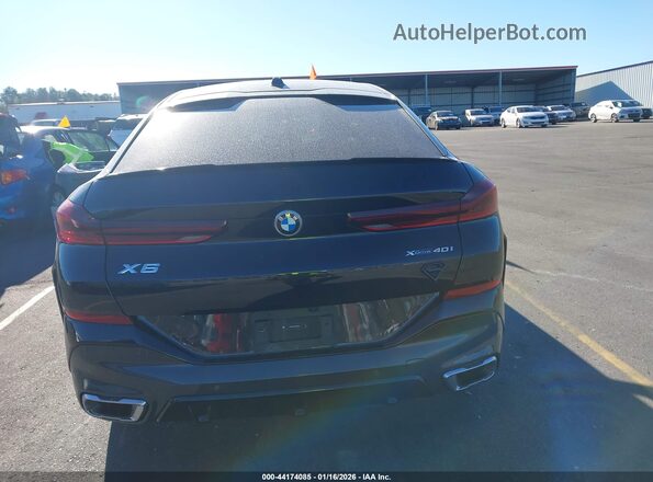 5UX33EX01S9X93832 2025 BMW X6 Black 