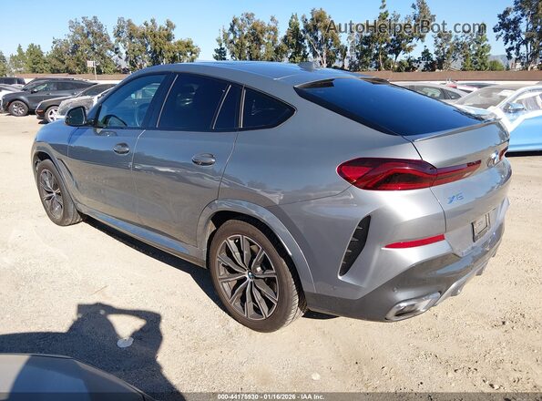 5UX33EX02S9W98230 2025 BMW X6 Серый Задняя левая четверть