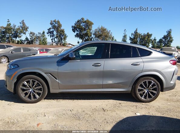 5UX33EX02S9W98230 2025 BMW X6 Серый Панорамный вид салона 360°