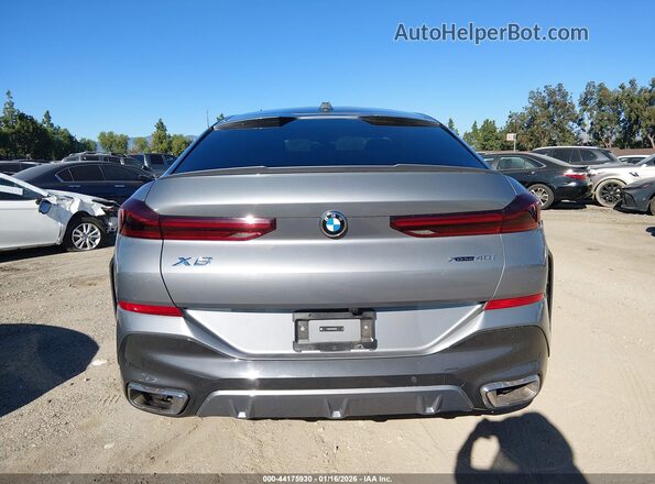 5UX33EX02S9W98230 2025 BMW X6 Серый 
