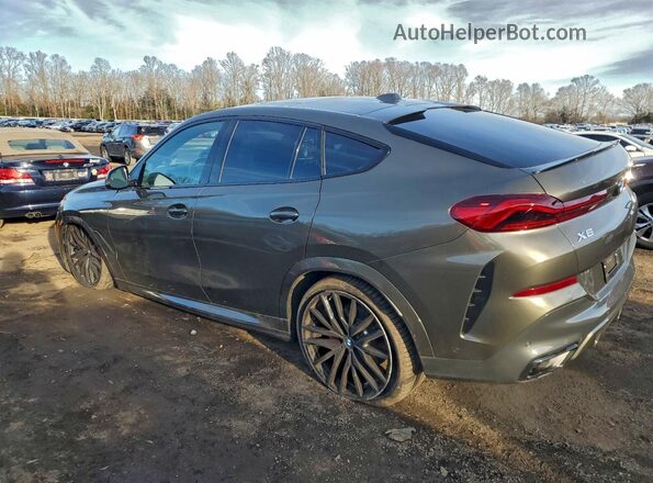 5UX33EX04S9005979 2025 BMW X6 Серый Задняя левая четверть