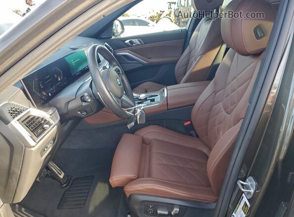 5UX33EX04S9005979 2025 BMW X6 Серый Вид салона спереди