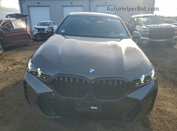 5UX33EX04S9005979 2025 BMW X6 Серый Вид спереди