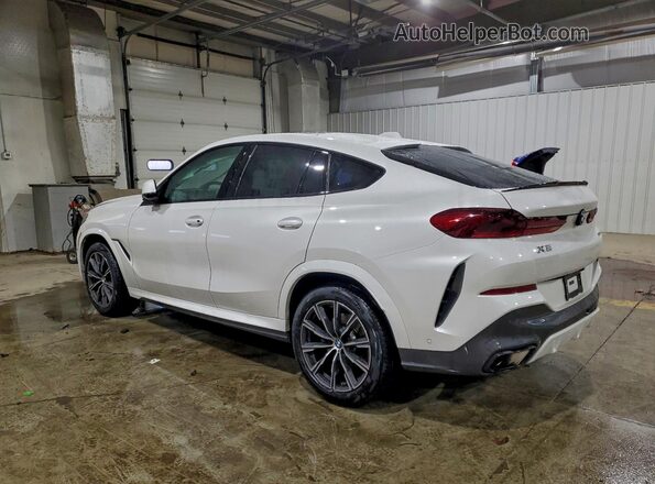 5UX33EX04T9113861 2026 BMW X6 White Trasero izquierdo