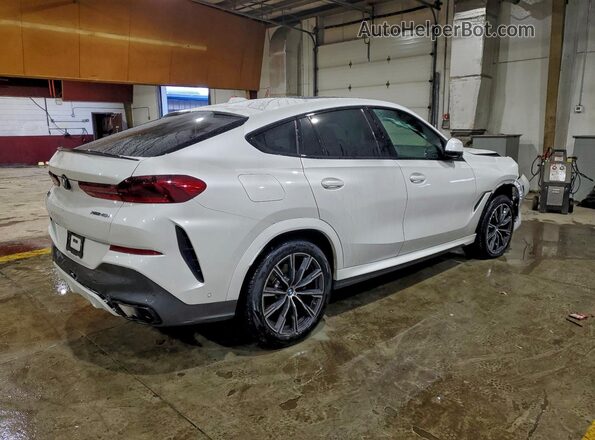 5UX33EX04T9113861 2026 BMW X6 White Trasero derecho