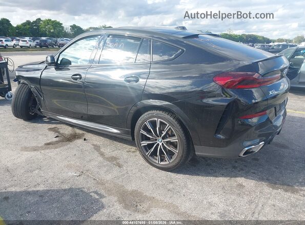 5UX33EX05S9X63684 2025 BMW X6 Black Tył lewy