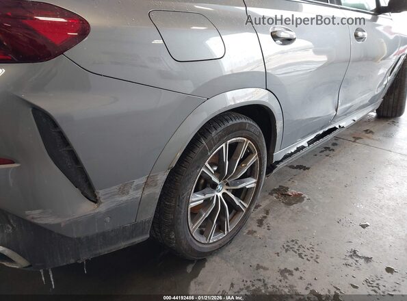 5UX33EX05S9Z55414 2025 BMW X6 Gray Դիմացի տեսք