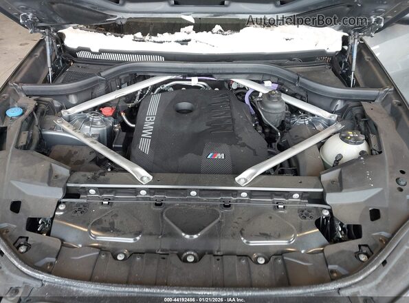 5UX33EX05S9Z55414 2025 BMW X6 Gray Հետևի տեսք