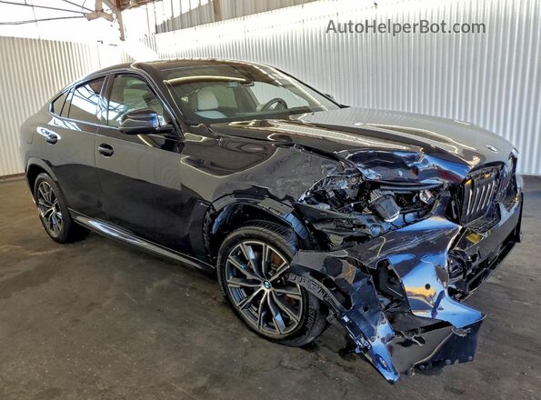 5UX33EX07T9155845 2026 BMW X6 Blue წინა მარჯვენა