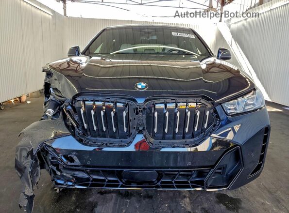 5UX33EX07T9155845 2026 BMW X6 Blue წინა ხედი