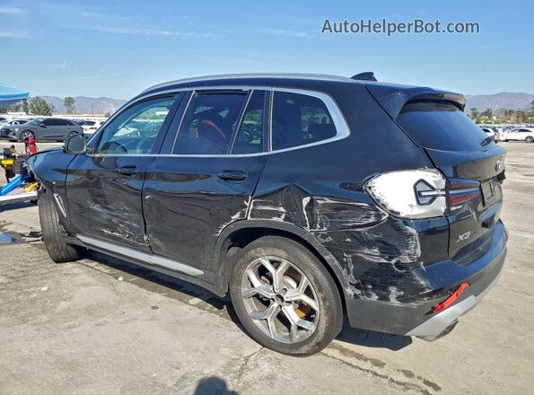 5UX43DP04R9W43352 2024 BMW X3 Black უკანა მარცხენა
