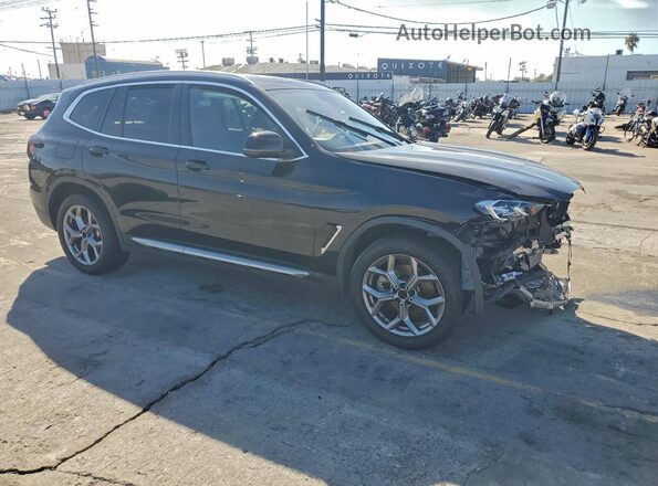 5UX43DP04R9W43352 2024 BMW X3 Black წინა მარჯვენა