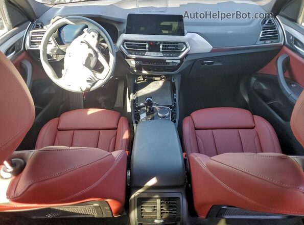 5UX43DP04R9W43352 2024 BMW X3 Black წინა პანელის ხედი