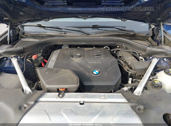 5UX43DP07N9M15503 2022 BMW X3 Blue Vista trasera