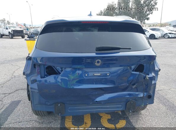 5UX43DP07N9M15503 2022 BMW X3 Blue Vista frontal