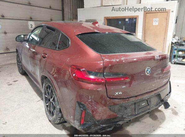 5UX43DT03N9L75409 2022 BMW X4 Red Հետևի ձախ