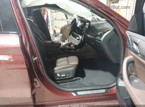 5UX43DT03N9L75409 2022 BMW X4 Red Սալոնի դիմացի տեսք
