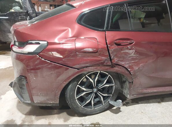 5UX43DT03N9L75409 2022 BMW X4 Red Դիմացի տեսք