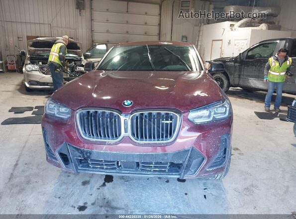 5UX43DT03N9L75409 2022 BMW X4 Red Սարքավորումների վահանակի տեսք