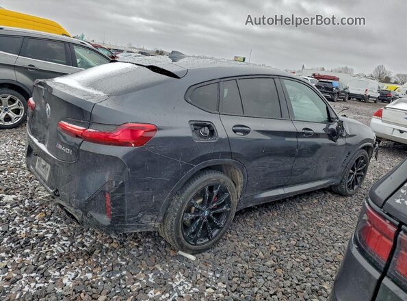 5UX43DT04N9K07567 2022 BMW X4 Черный Задняя правая четверть