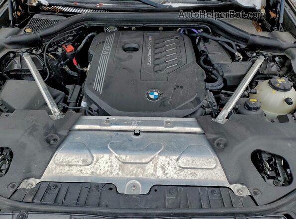 5UX43DT04N9K07567 2022 BMW X4 Черный Вид подкапотного пространства