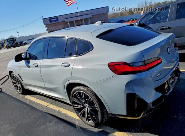 5UX43DT04P9P70850 2023 BMW X4 Gray Trasero izquierdo