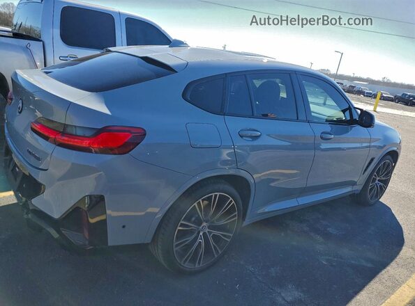 5UX43DT04P9P70850 2023 BMW X4 Gray Trasero derecho