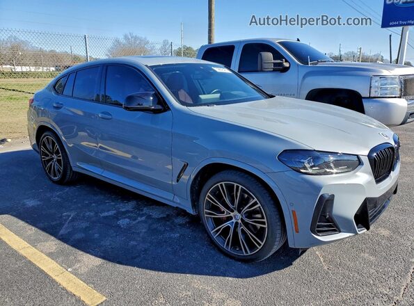 5UX43DT04P9P70850 2023 BMW X4 Gray Delantero derecho