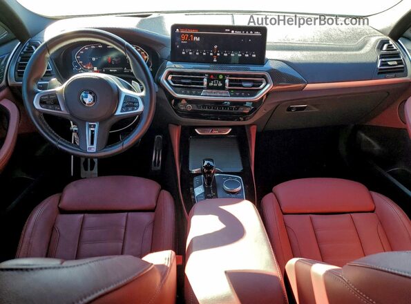 5UX43DT04P9P70850 2023 BMW X4 Gray Vista del salpicadero