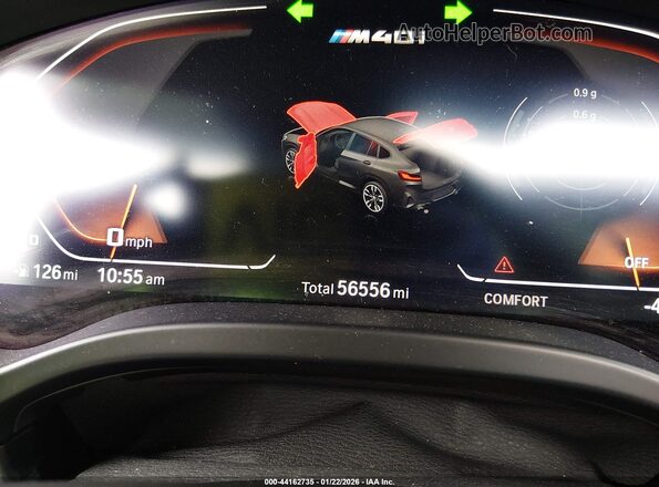5UX43DT08N9J95469 2022 BMW X4 Black 