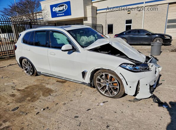 5UX43EU01S9X97209 2025 BMW X5 White Առջևի աջ