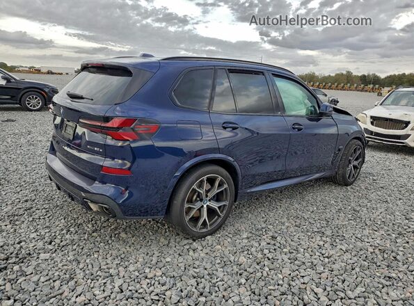 5UX43EU02R9U06417 2024 BMW X5 Blue Tył prawy