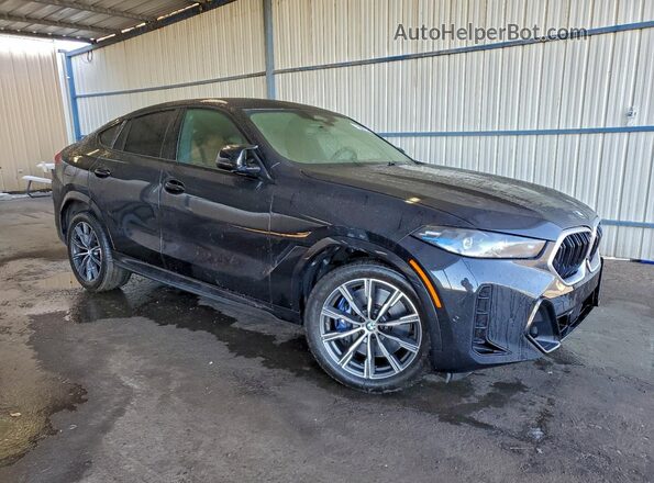 5UX43EX08T9111034 2026 BMW X6 Black Առջևի աջ