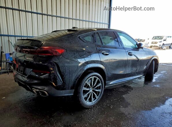 5UX43EX08T9111034 2026 BMW X6 Black Հետևի աջ